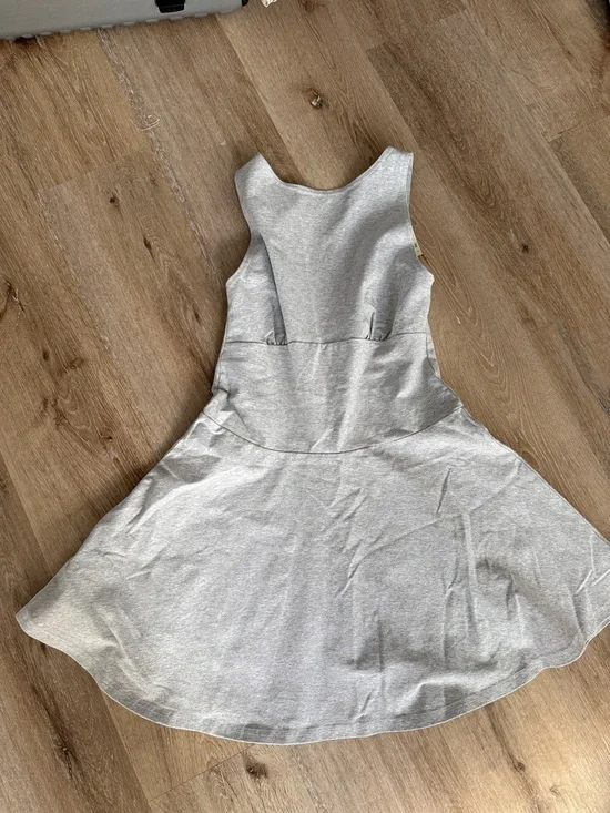 aerie grey Sleeveless Fit & Flare Dress - Picture 1 of 4